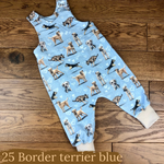 Dog Breeds Romper 0-4 years