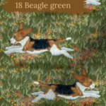 Dog Breeds romper with rolled cuffs 0-4 years