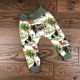 Cows in the orchard Leggings