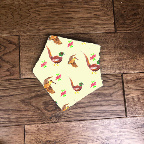 Bandana dribble bib - Pheasant