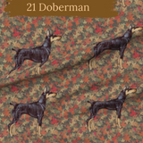 Dog breeds cable knit topped dress