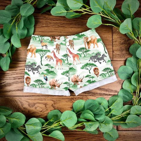 Safari Shorts with rolled cuffs 0-4 years