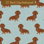 Dog Breeds romper with rolled cuffs 0-4 years
