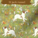 Dog Breeds romper with rolled cuffs 0-4 years
